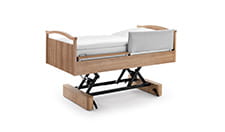 Onrusthekbescherming, gesloten versie met veiligheidstrook, grijs