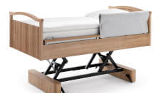 Onrusthekbescherming, versie met drukknopen, grijs